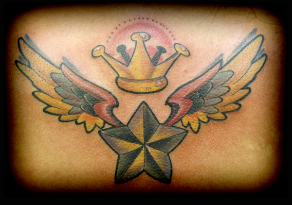 MEMPHIS - star with wings and crown